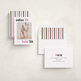 "adios" - Holiday Cards in Rosa by Megan Davis - Assembled