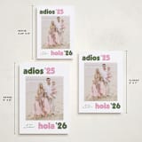 "adios" - Holiday Cards in Rosa by Megan Davis - Formats Available