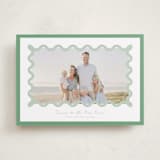 "Party Squiggle" - Holiday Cards in Spearmint by Blustery August - Front