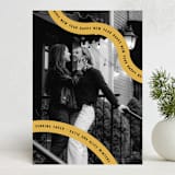 "Wavy Lines" - Holiday Cards in Sunny by Kelsey Mucci - Front