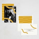 "Wavy Lines" - Holiday Cards in Sunny by Kelsey Mucci - Assembled