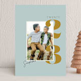 "Hooked" - Holiday Cards in Ice by Morgan Kendall - Front