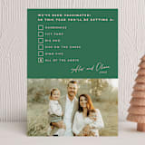 "All of the Above" - Holiday Cards in Santa’s Underpants by Hudson meet Rose - Front