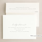 "Flair" - Holiday Cards in Snow by Nicoletta Savod - FREE Recipient Addressing
