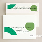 "Bright Shapes" - Holiday Cards in Evergreen by Iveta Angelova - FREE Recipient Addressing