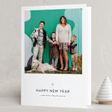 "Sweet & Simple" - Holiday Cards in Icy Blue by JoAnn Jinks - Folded Card