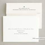 "Sweet & Simple" - Holiday Cards in Icy Blue by JoAnn Jinks - FREE Recipient Addressing