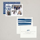 "Corner Script" - Holiday Cards in Water by Alethea and Ruth - Assembled