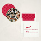 "Family Circle Holiday" - Holiday Ornament Cards in Snowball by Lori James - Assembled