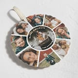 "Family Circle Holiday" - Holiday Ornament Cards in Snowball by Lori James - Detail