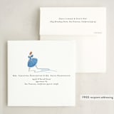 "Nutcracker Ornament" - Holiday Ornament Cards in Frost by Grae - FREE Recipient Addressing