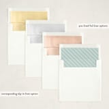 "Wintertide" - Holiday Ornament Cards in Snowflake by Jessica Williams - Envelope Liner Options