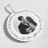 "Petite Botanicals" - Holiday Ornament Cards in Sugar Cookie by Susan Moyal - Detail