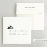 "Winter Wreath" - Holiday Ornament Cards in Wreath by Yuliya Evseeva - FREE Recipient Addressing