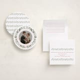"Ornament Wreathe" - Holiday Ornament Cards in Holly Berry by Mansi Verma - Assembled