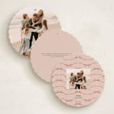 "First Christmas Wreath" - Holiday Ornament Cards in Cider by Susan Zinader - Back Designs