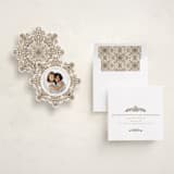"azulejo" - Holiday Ornament Cards in Gingerbread by Jenna Holcomb - Fully Customized