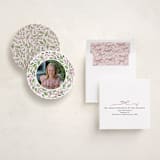 "Angel" - Holiday Ornament Cards in Rose by Pati Cascino - Assembled