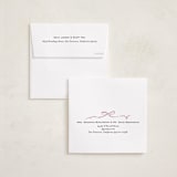 "Angel" - Holiday Ornament Cards in Rose by Pati Cascino - FREE Recipient Addressing