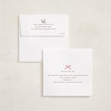 "Festive doodles" - Holiday Ornament Cards in Pudding by Cass Loh - Envelope Addressing