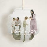 "love joy" - Holiday Ornament Cards in Snow by Kate Ross - Front