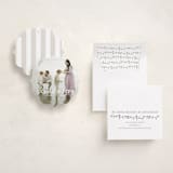 "love joy" - Holiday Ornament Cards in Snow by Kate Ross - Assembled