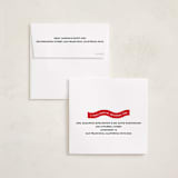 "Bouncy" - Holiday Ornament Cards in Santa Suit by Up Up Creative - Envelope Addressing
