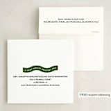 "Bouncy" - Holiday Ornament Cards in Pine by Up Up Creative - FREE Recipient Addressing