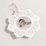 "Merry & New" - Holiday Ornament Cards in Holly Berry by Randi Cirelli - Detail