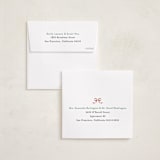"Festive Folk" - Holiday Ornament Cards in Fir by Mansi Verma - Envelope Addressing