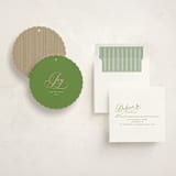 "Joy Cloud" - Holiday Ornament Cards in Pistachio by Erika Firm - Assembled