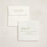 "Joy Cloud" - Holiday Ornament Cards in Pistachio by Erika Firm - FREE Recipient Addressing
