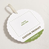 "Minted Custom" - Holiday Ornament Cards in Charcoal by Minted Custom - Detail