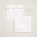 "Minted Custom" - Holiday Ornament Cards in Charcoal by Minted Custom - FREE Recipient Addressing