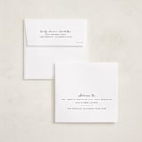 "Album View" - Foil-Pressed Holiday Photo Mount Cards in Snow by Everett Paper Goods - FREE Recipient Addressing
