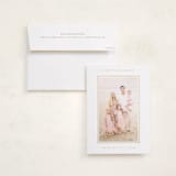 "modern minimalist" - Foil-Pressed Holiday Photo Mount Cards in Starlight by Christy Hy Lee - Card with Envelope