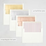"Hampton Frame" - Party Invitations in Poinsettia by Amy Kross - Envelope Liner Options