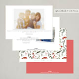"Holiday Botanical" - Party Invitations in Holly Berry by Susan Moyal - Back of Card Options