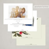 "Holiday Classic" - Party Invitations in Linen by Chris Griffith - Back of Card Options