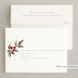 "Holiday Classic" - Party Invitations in Linen by Chris Griffith - FREE Recipient Addressing