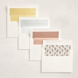 "Around the Table" - Party Invitations in Holly Berry by Jamie Alexander - Envelope Liner Options