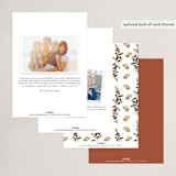 "Provincial Feast" - Party Invitations in Caramel by Erin Hodges - Back of Card Options