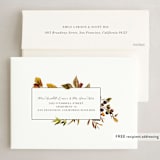 "Provincial Feast" - Party Invitations in Caramel by Erin Hodges - FREE Recipient Addressing