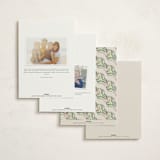 "holiday wreath" - Party Invitations in Chardonnay by Lori Wemple - Back of Card Options