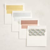 "holiday wreath" - Party Invitations in Chardonnay by Lori Wemple - Envelope Liner Options