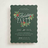 "Bright Berry" - Party Invitations in Pine by Paper Raven Co. - Front