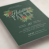 "Bright Berry" - Party Invitations in Pine by Paper Raven Co. - Detail