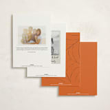 "Spidey" - Party Invitations in Pumpkin by Gwen Bedat - Back of Card Options