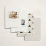 "Festive" - Party Invitations in Classic by Kelly Watkins - Back of Card Options