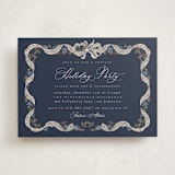 "Wrapped in Greenery" - Party Invitations in Blue Spruce by Ana de Sousa - Front